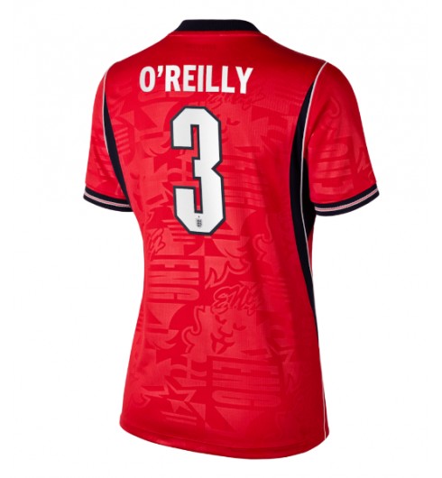 Anglie Nico O'Reilly #3 Venkovní Dres pro Dámské MS 2026 Krátký Rukáv Anglie Nico O'Reilly #3 Venkovní Dres pro Dámské MS 2026 Krátký Rukáv